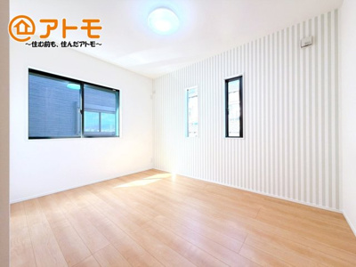 【子供部屋】 | 沼津市岡宮　新築一戸建て　4号棟 | 広々使える収納付きの洋室です♪