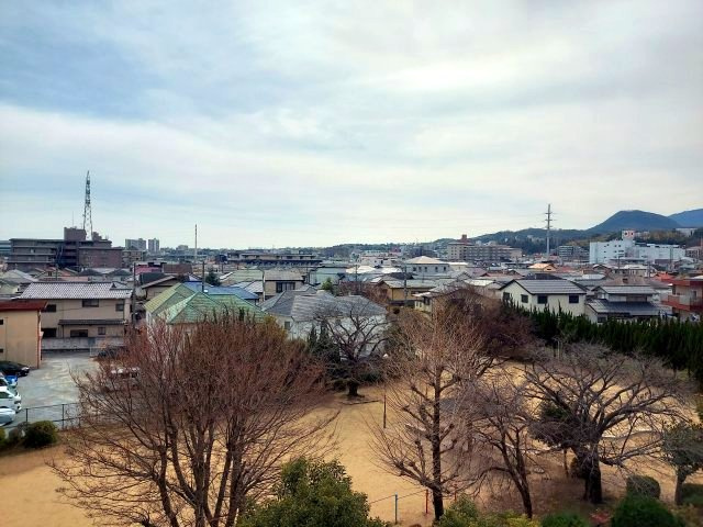 宝塚光明住宅3号棟の展望|バルコニーからの眺望