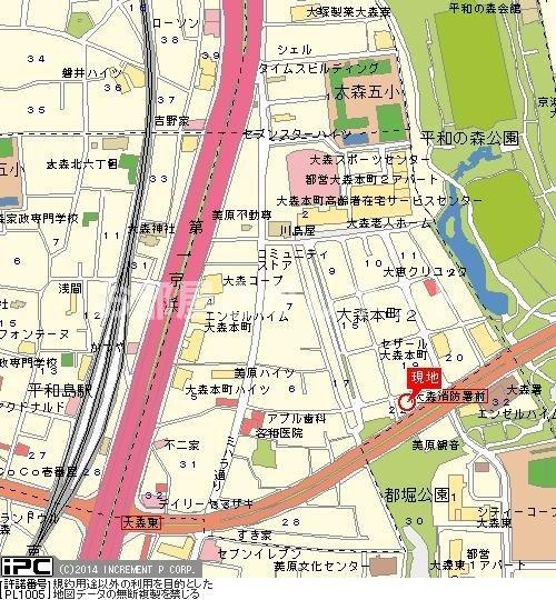 シンシア大森本町【おとり物件なし】#学生・社会人にオススメ！初期費用分割払いOK！の地図