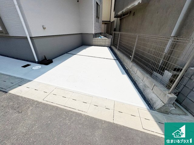 ♦河内長野市三日市町　第1期　新築一戸建ての駐車場|駐車スペース！散水栓があるので、こまめに愛車を洗えます！