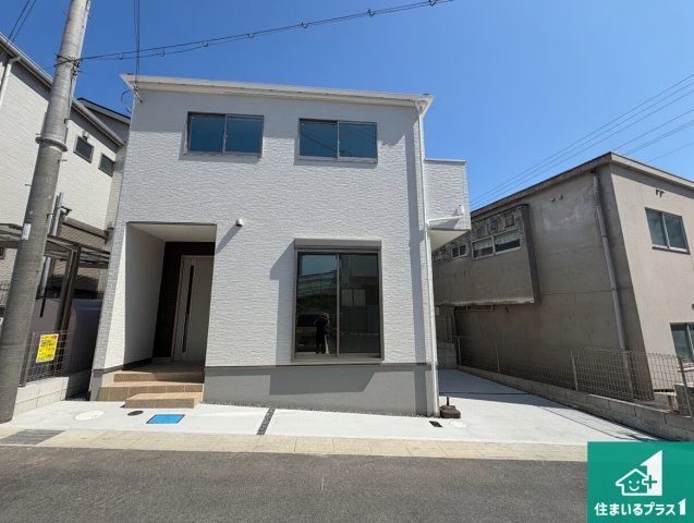 河内長野市三日市町　第1期　新築一戸建ての外観|お客様に長く安心して住んでいだだける事にこだわった家づくり！住んでからのアフターサービスにもしっかりと取り組んでいます！
