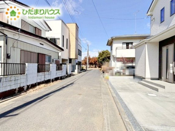 【前面道路含む現地写真】 | 水戸市大塚町1905番　新築戸建　A号棟 | 落ち着いた住環境が魅力的です☆