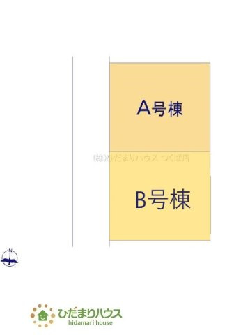 【区画図】 | 水戸市大塚町1905番　新築戸建　A号棟 | 閑静な住宅街にございます。