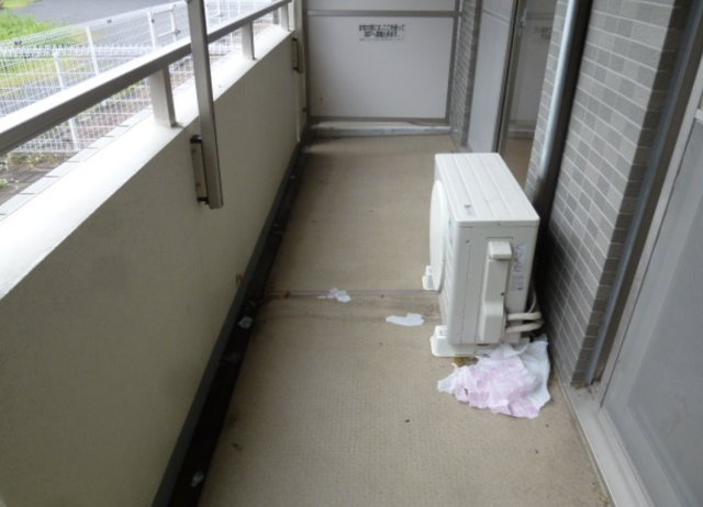 グリーンハウス高松のバルコニー