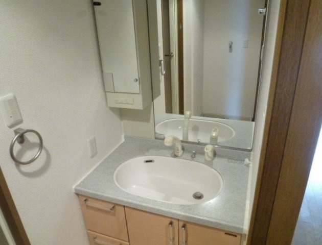 グリーンハウス高松の洗面所