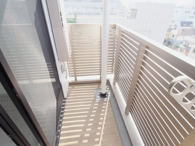 LE　DOME府中のバルコニー