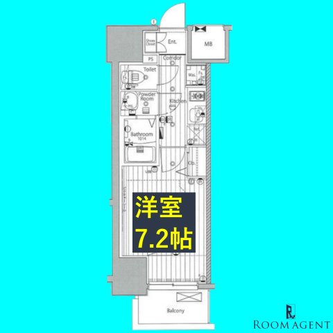 メイクス城西レジデンスの間取り