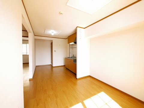 ヴェルドミールⅠの居間・リビング|ゆったりとしたリビングです