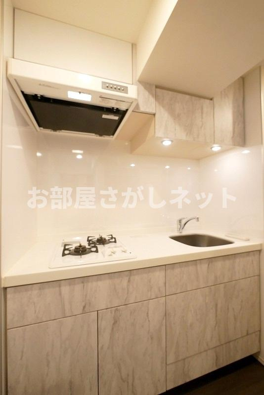 プレミアムキューブ文京江戸川橋♯mo【おとり物件なし】#学生・社会人にオススメ！のキッチン