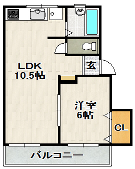 ハイツ77の間取り