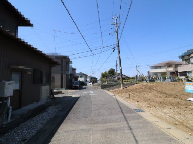 豊田市市木町谷耳太土地の前面道路含む現地写真