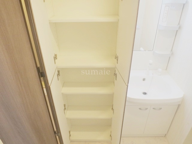 N-stage AkabaneShimoの収納|洗面室の収納スペース！