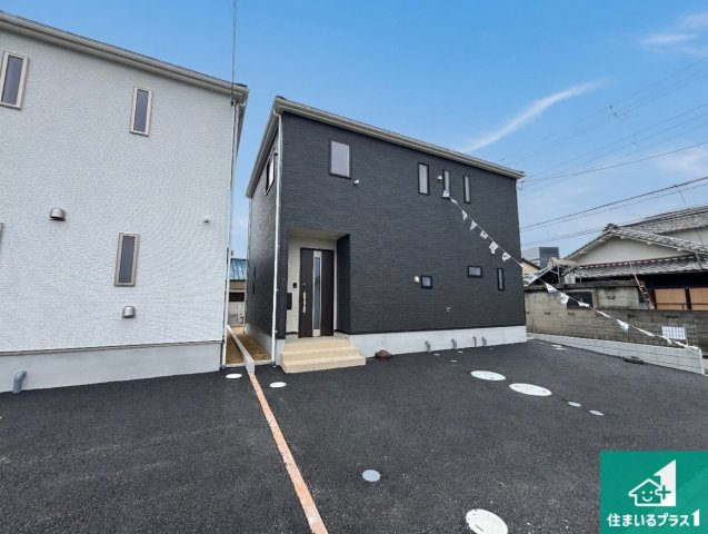 和歌山市北出島　第1期　新築一戸建ての外観|安心の10年保証！外観を美しく保ち、雨水で汚れを落とします！気になることがありましたら、お気軽にお問い合わせください！