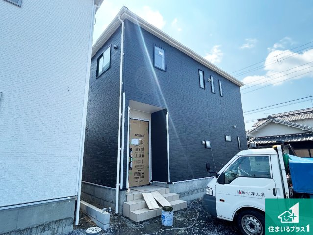 和歌山市北出島　第1期　新築一戸建ての外観|現在の進捗状況です！順調に作業進行中、完成が待ち遠しいです！詳細の間取り等、お気軽にお問い合わせください！