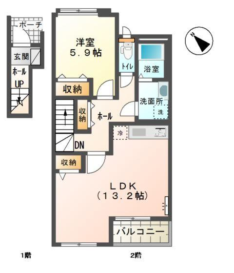マリアージュの間取り