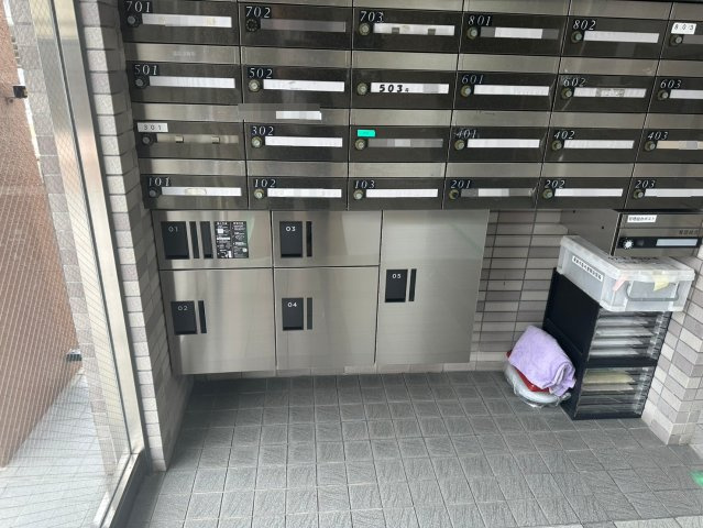 ◆７階三方角住戸につき陽当たり・通風・眺望良好◆全居室窓あり◆ヴェルドミール栗東の設備|集合ポスト