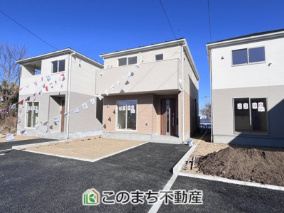 【外観】 | CRADLEGARDEN結城市結城第43Ⅱ期　2号棟 | 