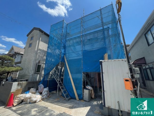 宇治市五ケ庄一里塚　第1期　新築一戸建ての外観|現在の進捗状況です！順調に作業進行中、完成が待ち遠しいです！詳細の間取り等、お気軽にお問い合わせください！