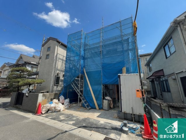 宇治市五ケ庄一里塚　第1期　新築一戸建ての外観|現在の進捗状況です！順調に作業進行中、完成が待ち遠しいです！詳細の間取り等、お気軽にお問い合わせください！