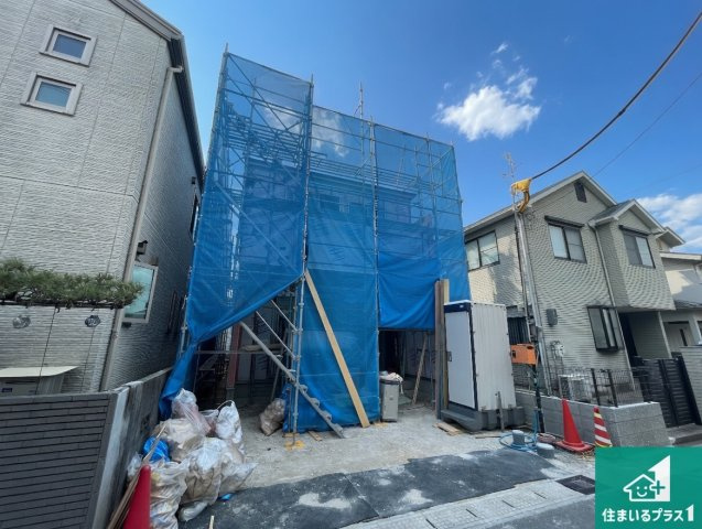 宇治市五ケ庄一里塚　第1期　新築一戸建ての外観|現在建築中！落ち着いた街並みで新生活を始めることが出来そう！周辺の物件も併せてご紹介させて頂きます！