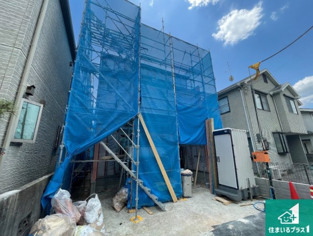 宇治市五ケ庄一里塚　第1期　新築一戸建ての外観|現在建築中！落ち着いた街並みで新生活を始めることが出来そう！周辺の物件も併せてご紹介させて頂きます！