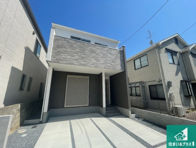 宇治市五ケ庄一里塚　第1期　新築一戸建ての外観|お客様に長く安心して住んでいだだける事にこだわった家づくり！住んでからのアフターサービスにもしっかりと取り組んでいます！