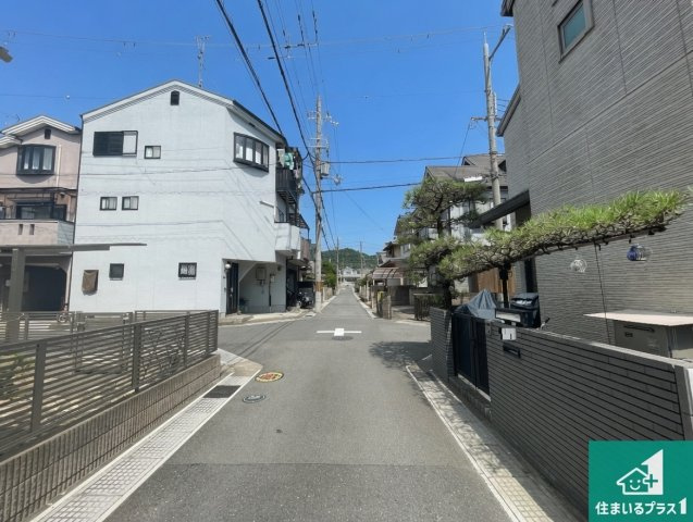 宇治市五ケ庄一里塚　第1期　新築一戸建ての前面道路含む現地写真|安心の10年保証！外観を美しく保ち、雨水で汚れを落とします！気になることがありましたら、お気軽にお問い合わせください！