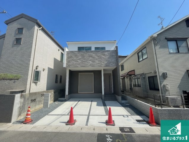 宇治市五ケ庄一里塚　第1期　新築一戸建ての外観|お客様に長く安心して住んでいだだける事にこだわった家づくり！住んでからのアフターサービスにもしっかりと取り組んでいます！