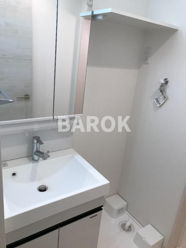 福岡市東区馬出１丁目のアパートの洗面所