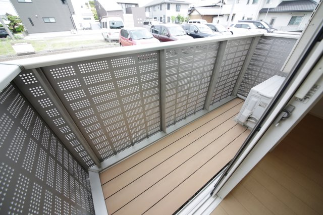 ヴィラ小山 Aのバルコニー