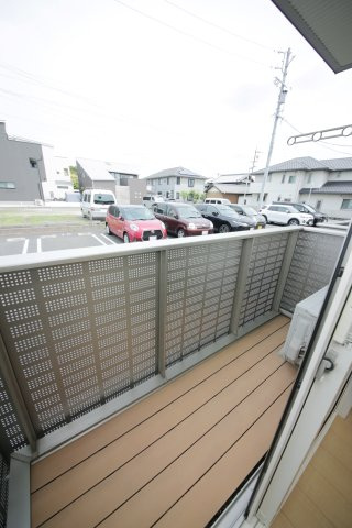 ヴィラ小山 Aのバルコニー