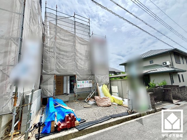 宇治市木幡御蔵山　01期　1号棟の前面道路含む現地写真|5月23日　現地写真更新