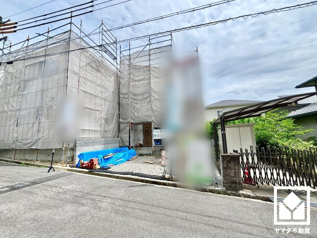 宇治市木幡御蔵山　01期　1号棟の外観|5月23日　現地写真更新