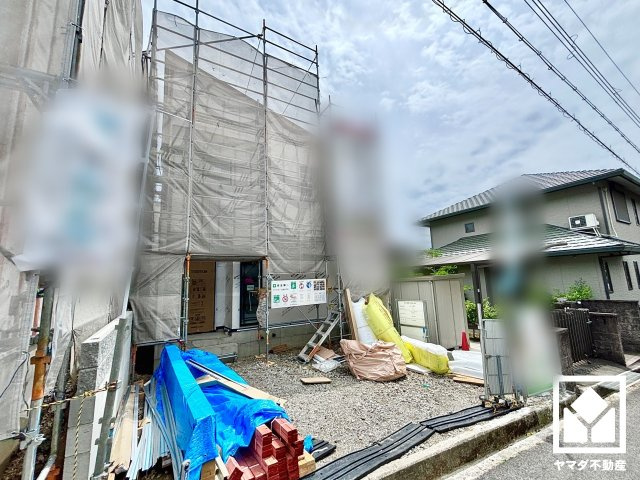 宇治市木幡御蔵山　01期　1号棟の外観|5月23日　現地写真更新