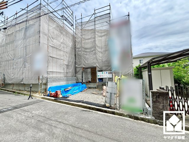 宇治市木幡御蔵山　01期　1号棟の外観|5月23日　現地写真更新
