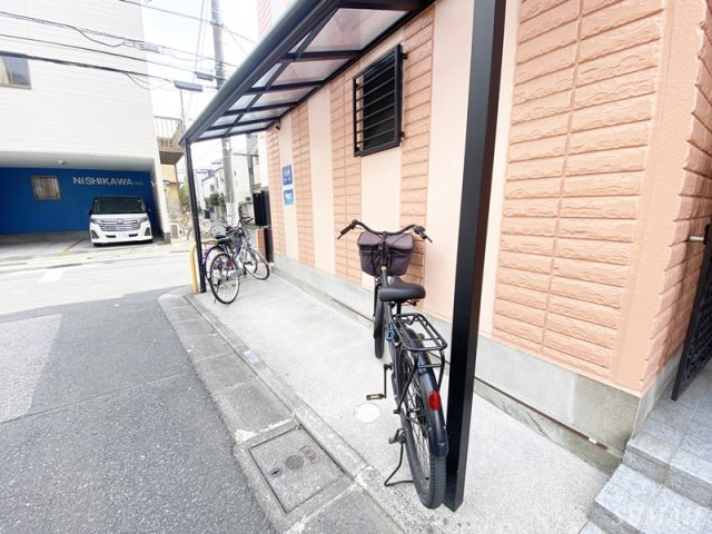 ネクスト東尾久のその他共用部分|駐輪場です☆