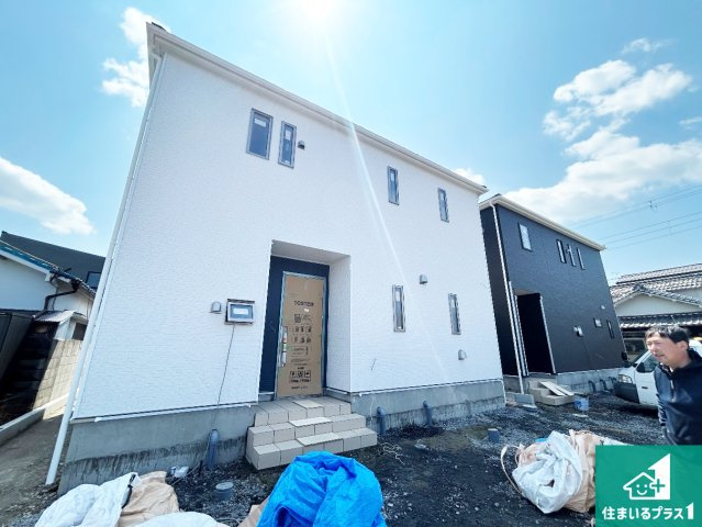 和歌山市北出島　第1期　新築一戸建ての外観|現在の進捗状況です！順調に作業進行中、完成が待ち遠しいです！詳細の間取り等、お気軽にお問い合わせください！