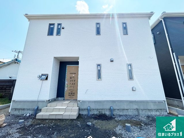 和歌山市北出島　第1期　新築一戸建ての外観|周辺は落ち着いた街並みの住宅地！子育てがしやすい住環境です！まだ未完成ですが、現地でしかわからない事もございます。是非一度ご覧ください。