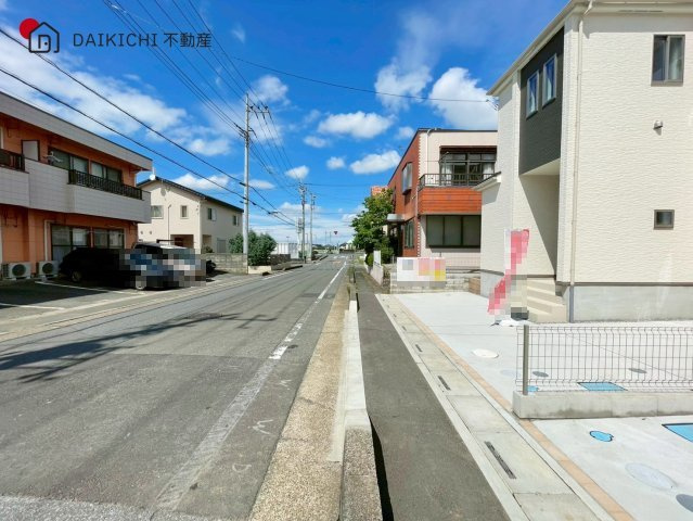 【前面道路含む現地写真】 | 北本市宮内2期〈2工期〉　新築戸建　全9棟　L号棟