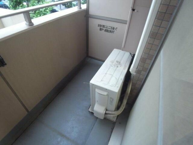 ミリオンガーデン早稲田のバルコニー