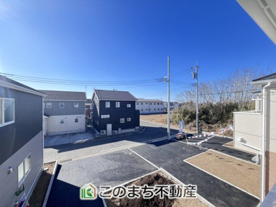 【展望】 | CRADLEGARDEN結城市結城第43Ⅱ期　4号棟 | バルコニーからの眺めです！

