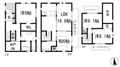 【間取り】