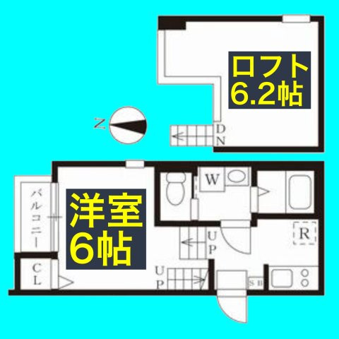クレーシェレ瑞穂の間取り