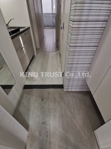 セイワパレス梅田茶屋町の玄関|収納もある玄関です