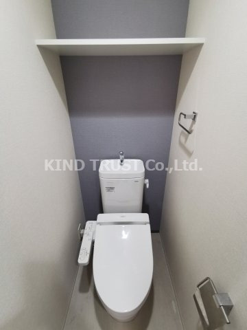 セイワパレス梅田茶屋町のトイレ|コンパクトで使いやすいトイレです