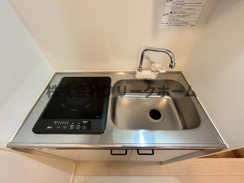 武蔵野市関前５丁目のアパートのキッチン