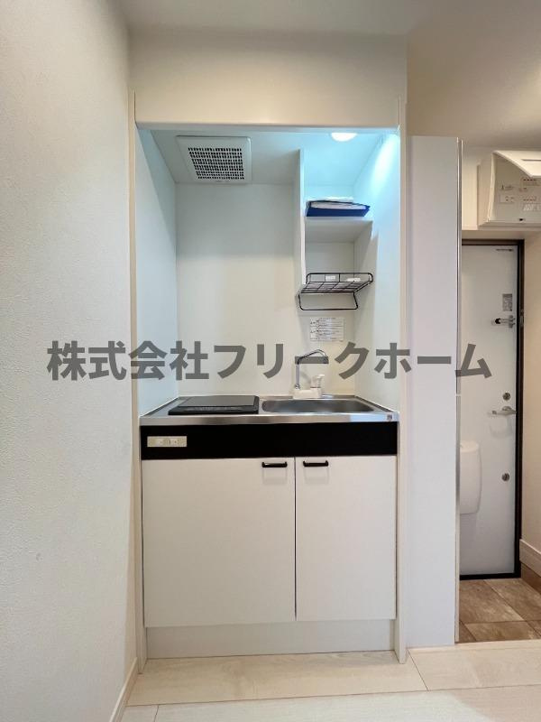 武蔵野市関前５丁目のアパートのキッチン