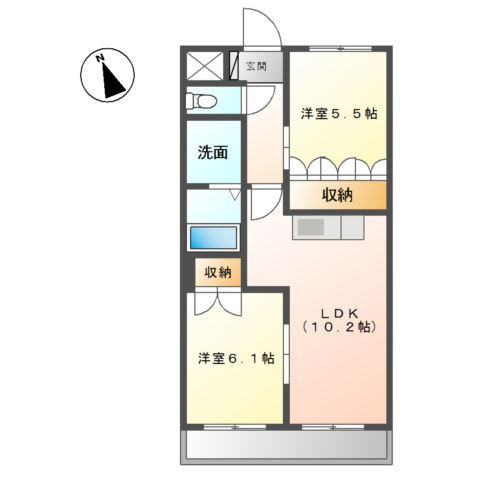 apartment 名高