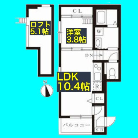 グレーススクエアの間取り