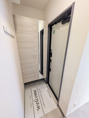 D'Bless宿河原の玄関